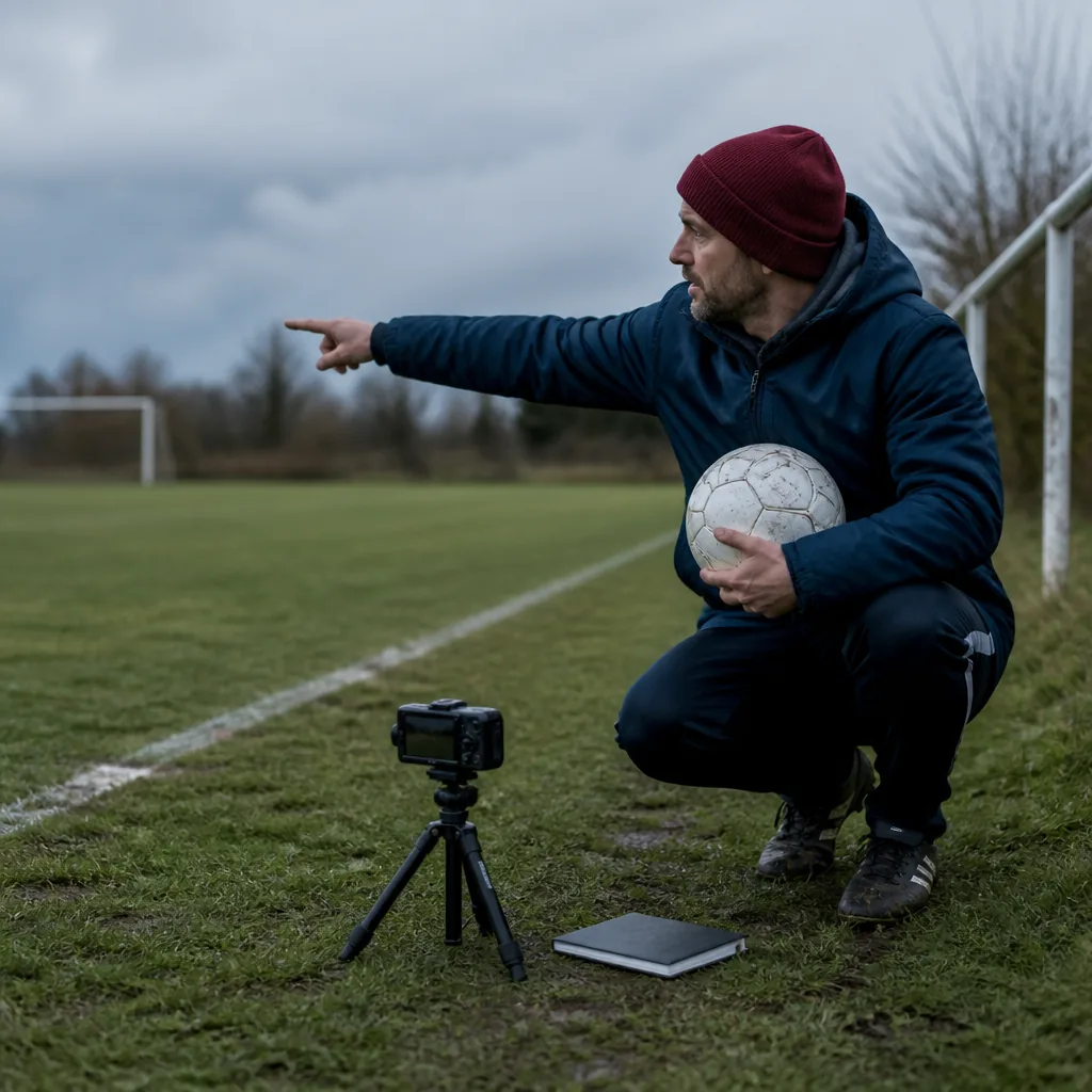 Monteur créant le résumé vidéo d’une compétition sportive sur ordinateur